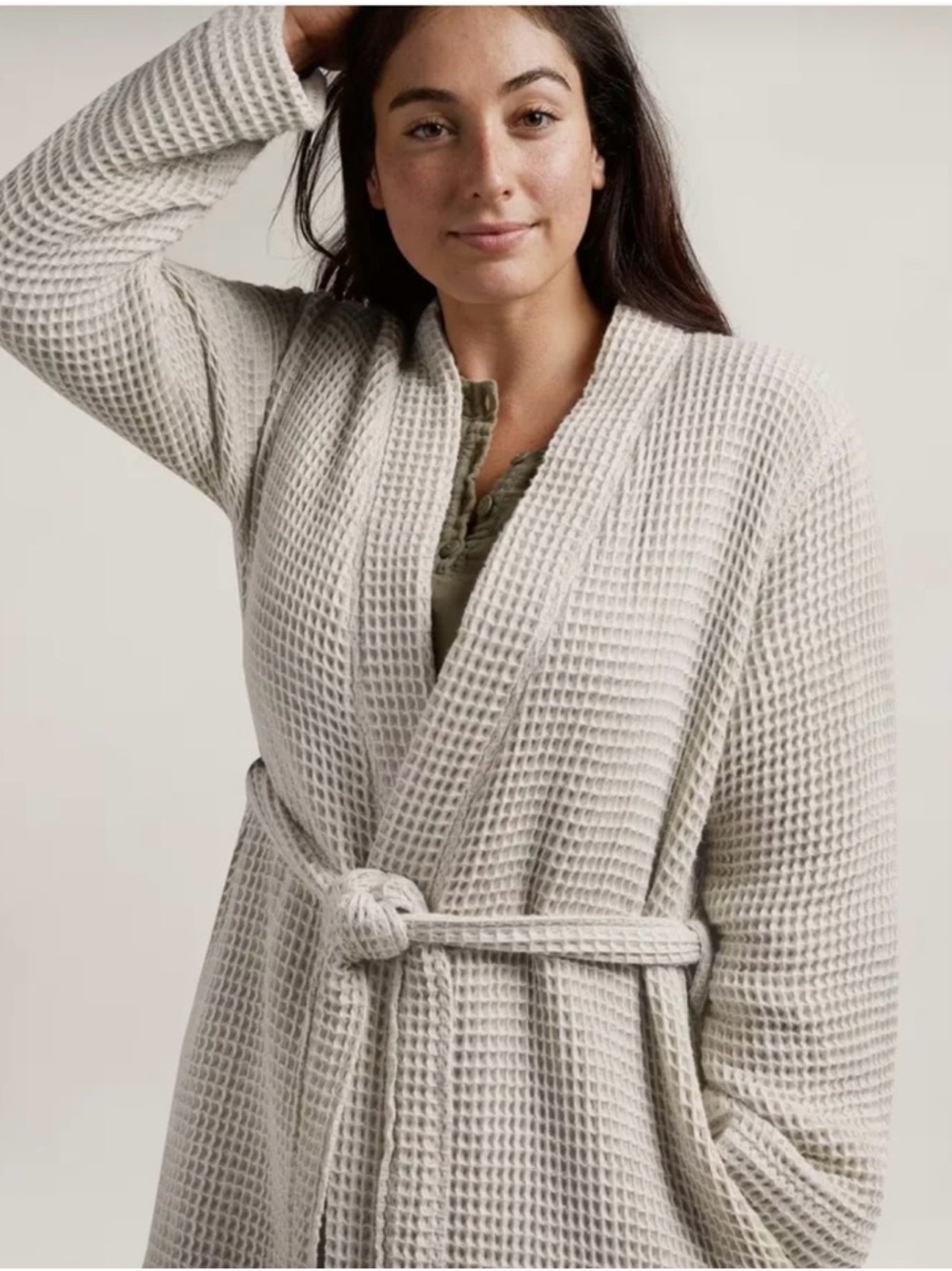 Parachute | waffle knit Turkish cotton robe - Picture 2 of 11
